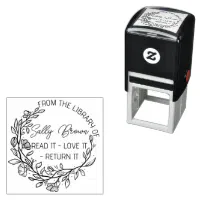 Custom Library Book Stamp - Ex Libris - Bookplate