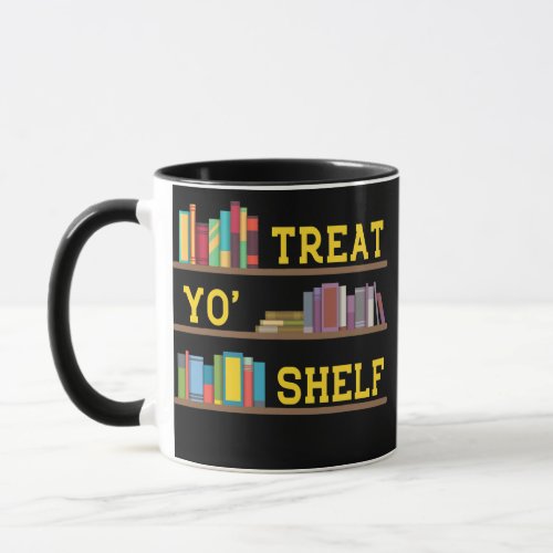 Book Library Librarian a bookworm book lover  Mug