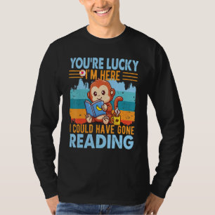 Book Library Librarian Book Reading  Book Reader T-Shirt