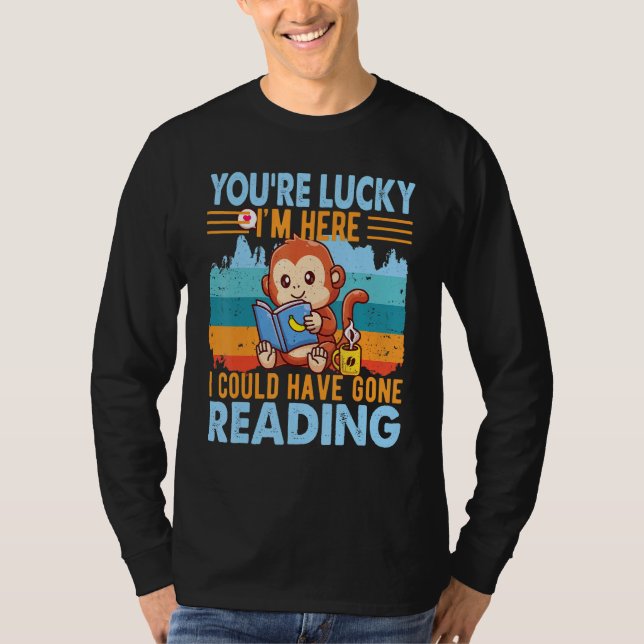 Book Library Librarian Book Reading  Book Reader T-Shirt (Front)