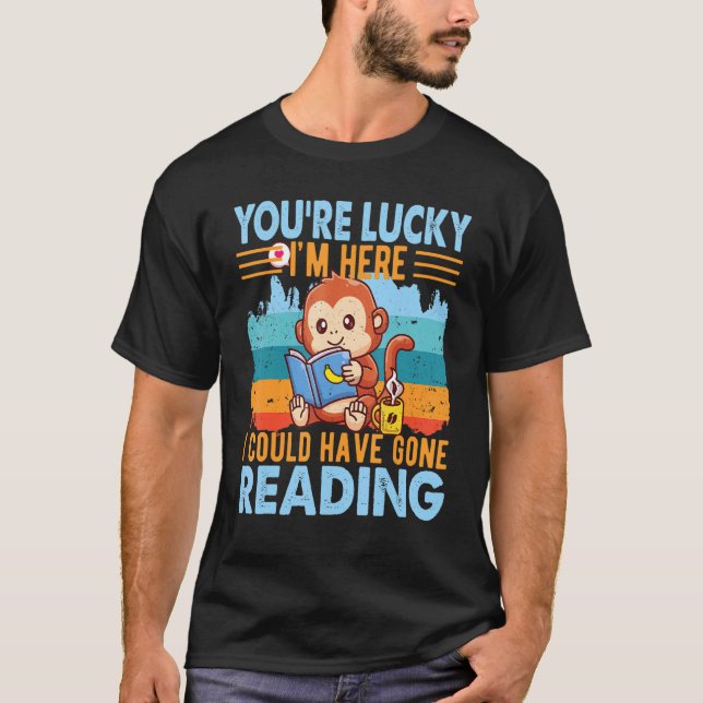 Book Library Librarian Book Reading  Book Reader T-Shirt (Front)