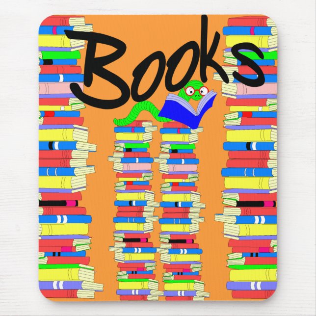 Book Love Mousepad (Front)