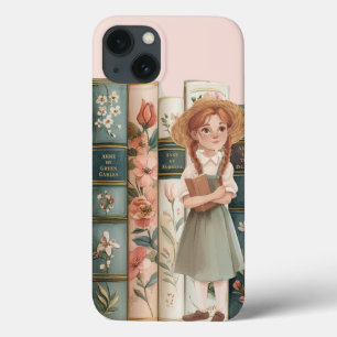 Book Lover   Anne of Green Gables   Floral Books iPhone 13 Case