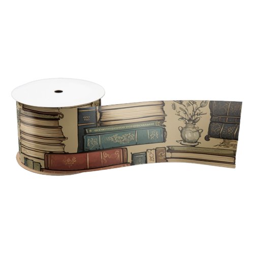 Book Lover Any Occasion  Satin Ribbon