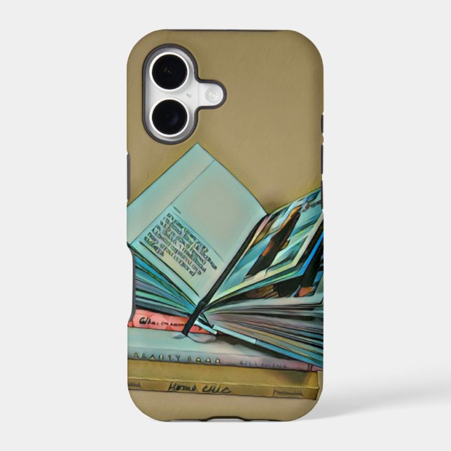 Book lover artwork iphone case (Back)