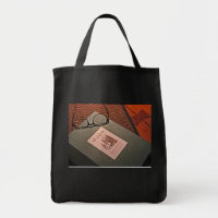 book lover book tote bag