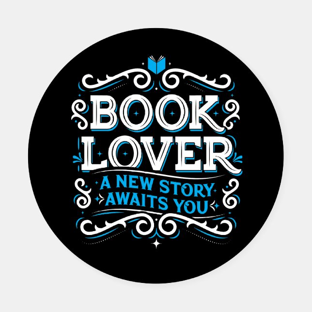 Book Lover Ceramic Coasters (Single)