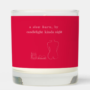Book Lover Chic Scented Candle   Valentine's Day