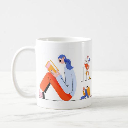 Book lover Coffee Mug