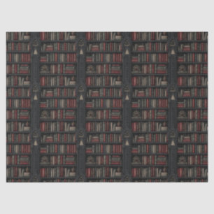 Book Lover Dark Academia Tissue Paper
