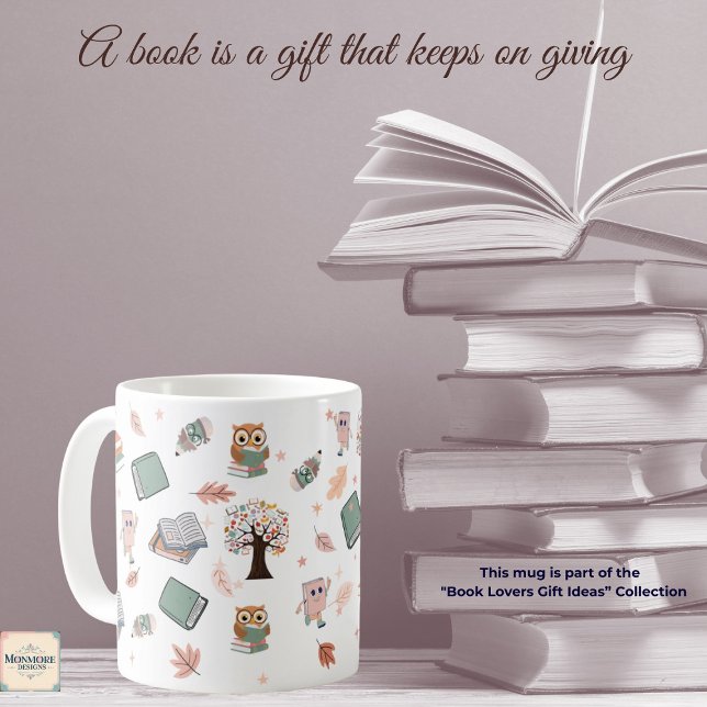 Book Lover Design 11oz Coffee Mug (Creator Uploaded)