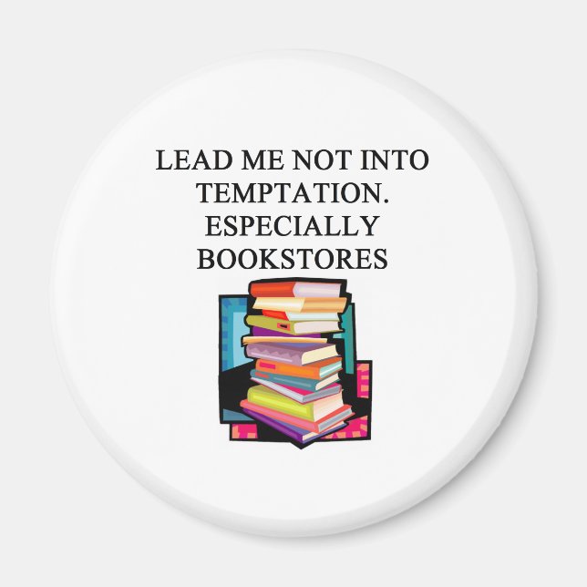 BOOK lover design Magnet (Front)