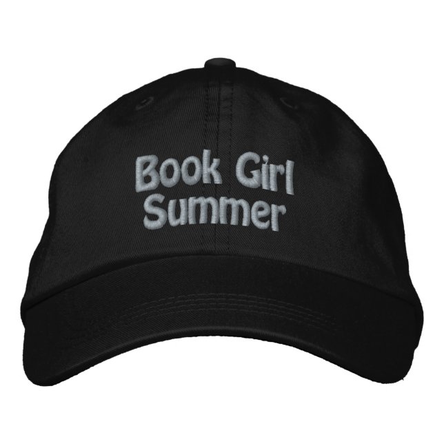 Book Lover  Embroidered Hat (Front)