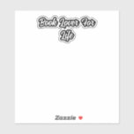 Book Lover For Life: Lifelong Reading Passion	 Sticker