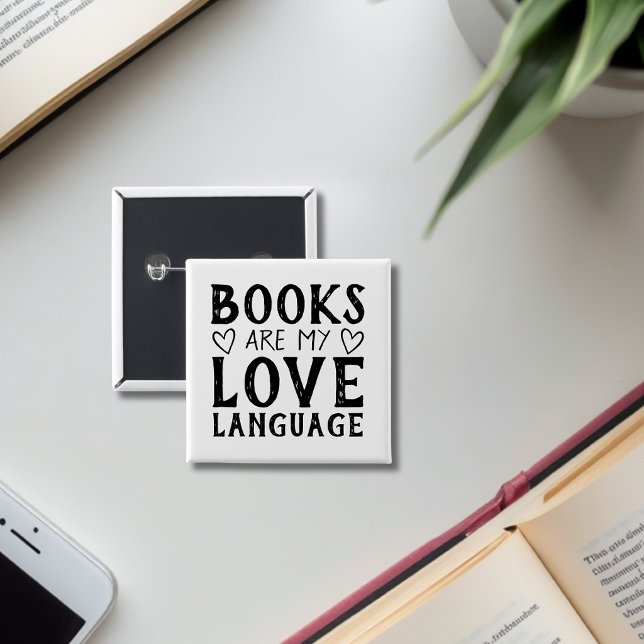 Book Lover Funny Bookish Saying  Button (Creator Uploaded)