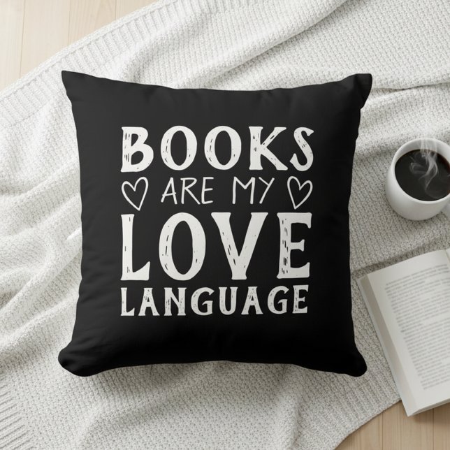 Book Lover Funny Saying Bookish Throw Pillow (Creator Uploaded)