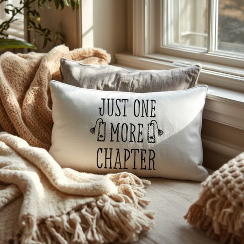 Book Lover Funny Saying  Lumbar Pillow