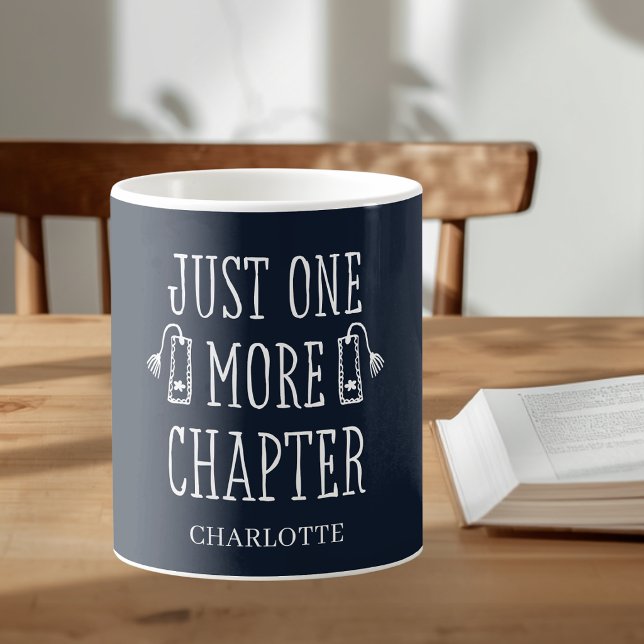 Book Lover Funny Saying Personalized Gift Coffee Mug (Creator Uploaded)