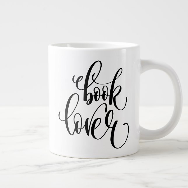 Book Lover Giant Coffee Mug (Right)