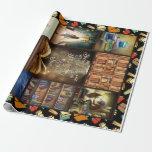 Book Lover Gift, Book Worm, I Love Reading Book Wrapping Paper