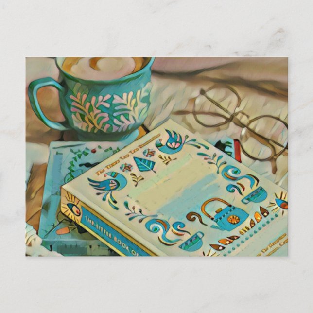 Book lover gift postcard (Front)