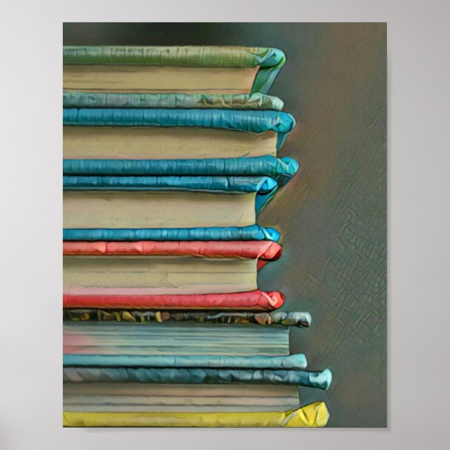 Book lover gift poster (Front)