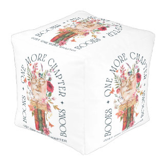 Book Lover Gift Pouf