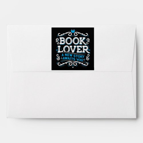 Book Lover  Greeting Card Envelope