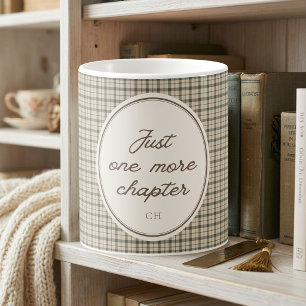 Book Lover Just One More Chapter Gift Coffee Mug