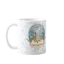 Book Lover Just One More Chapter Watercolor Floral