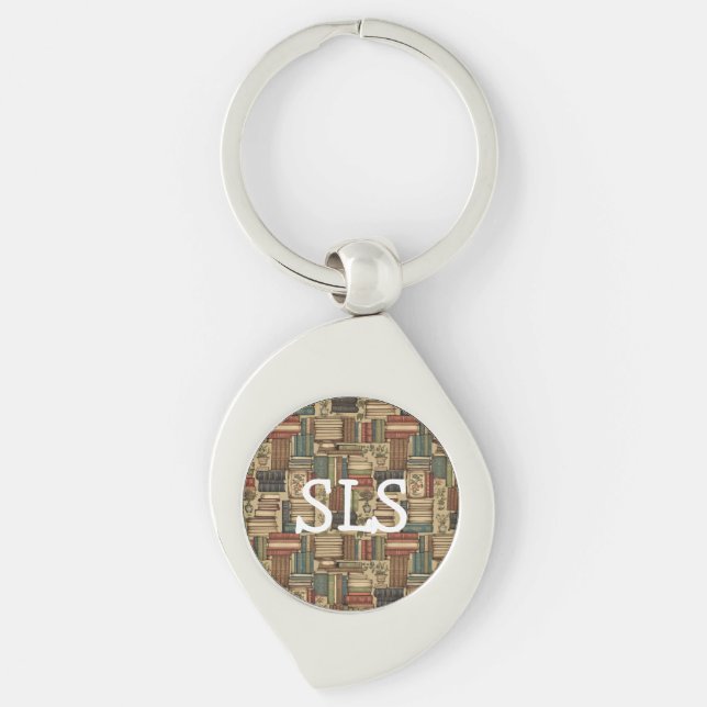 Book Lover   Keychain (Front)