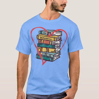 Book Lover Librarian Reading Bookworm Reader T-Shirt