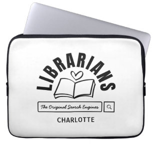 Book Lover Librarians Funny Saying Gift Laptop Sleeve
