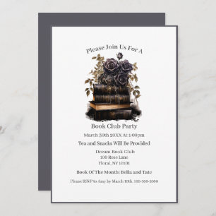 Book Lover, Morally Grey, Book Club Invitation