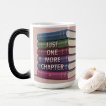 Book Lover Morphing Mug