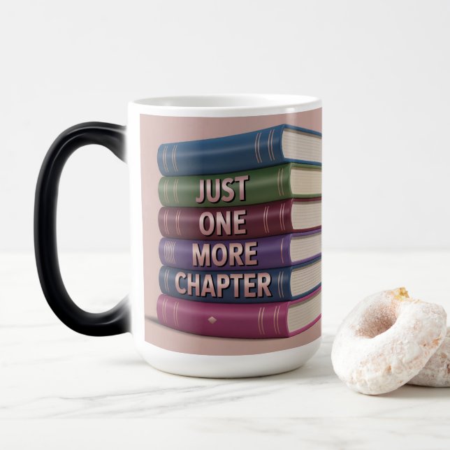 Book Lover Morphing Mug (With Donut)