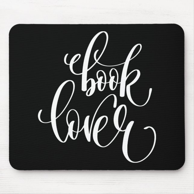 Book Lover Mouse Pad (Front)