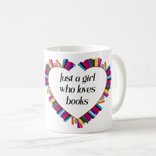 Book Lover Mug (Front Right)