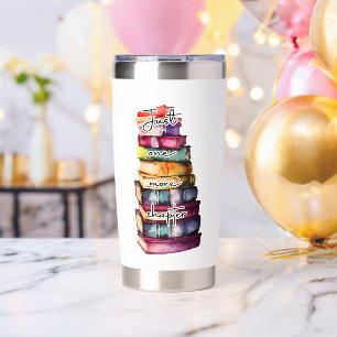 Book Lover Mug Just One More Chapter Mug fun Insulated Tumbler