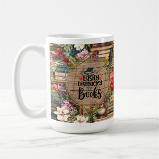 Book Lover Mug, Readers Cup Gift, Books Reads