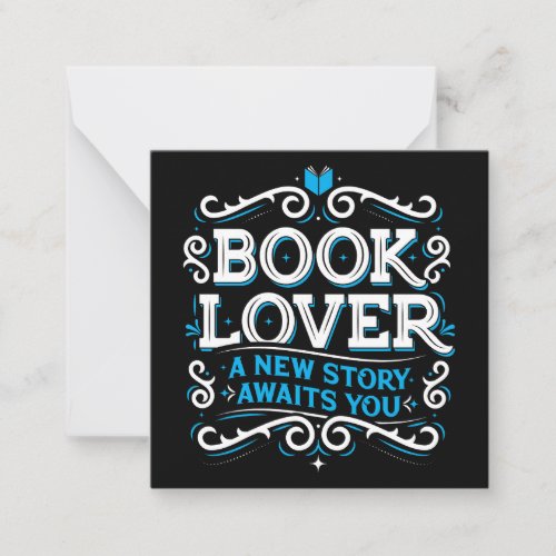 Book Lover Note Card