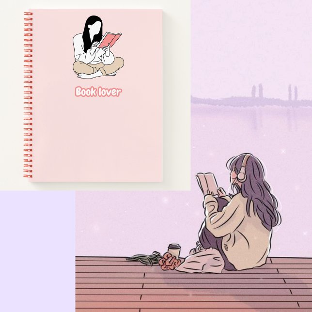 Book lover 📙💗🌸 Notebook (Creator Uploaded)