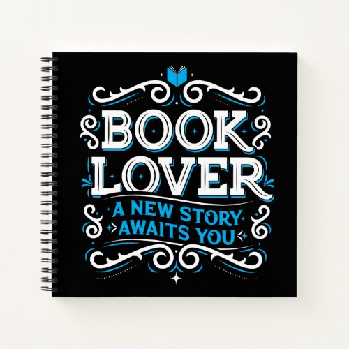 Book Lover Notebook  College_Ruled