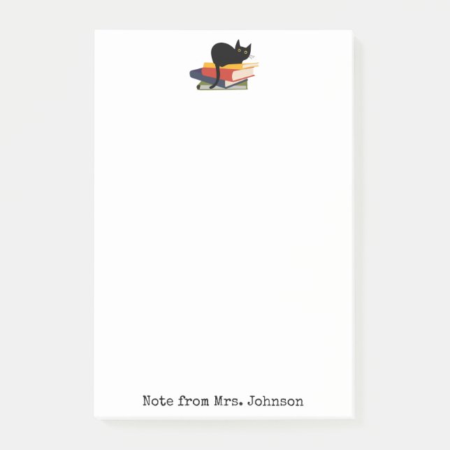 Book Lover Personalize Post-it Notes (Front)