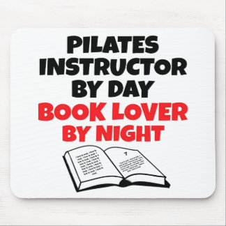 Book Lover Pilates Instructor Mouse Pad