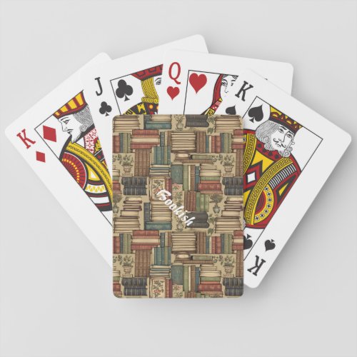 Book Lover   Playing Cards