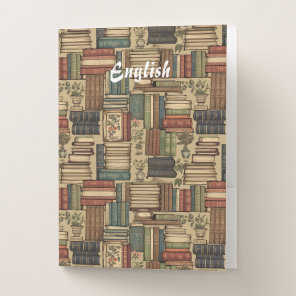 Book Lover   Pocket Folder