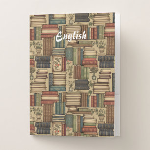 Book Lover   Pocket Folder