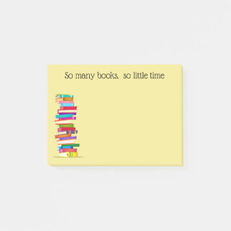 Book Lover Post-It Notes