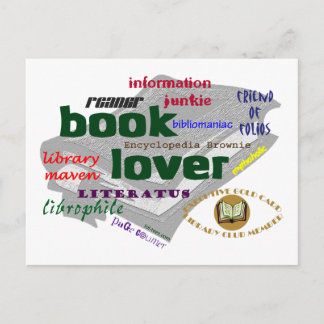 Book Lover Postcard